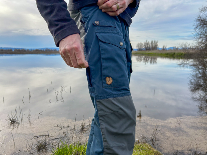Fjällräven Vidda Pro Ventilated Trousers with side ventilation zippers