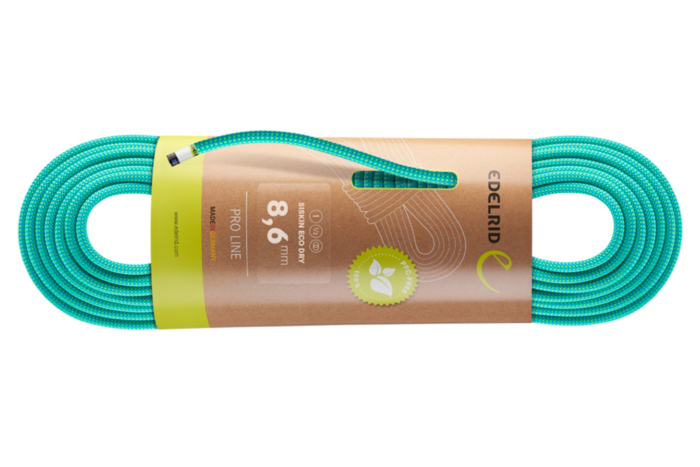 Edelrid Siskin 8.6 climbing rope studio image