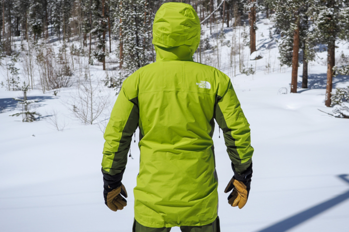 The North Face Verbier Jacket from the back