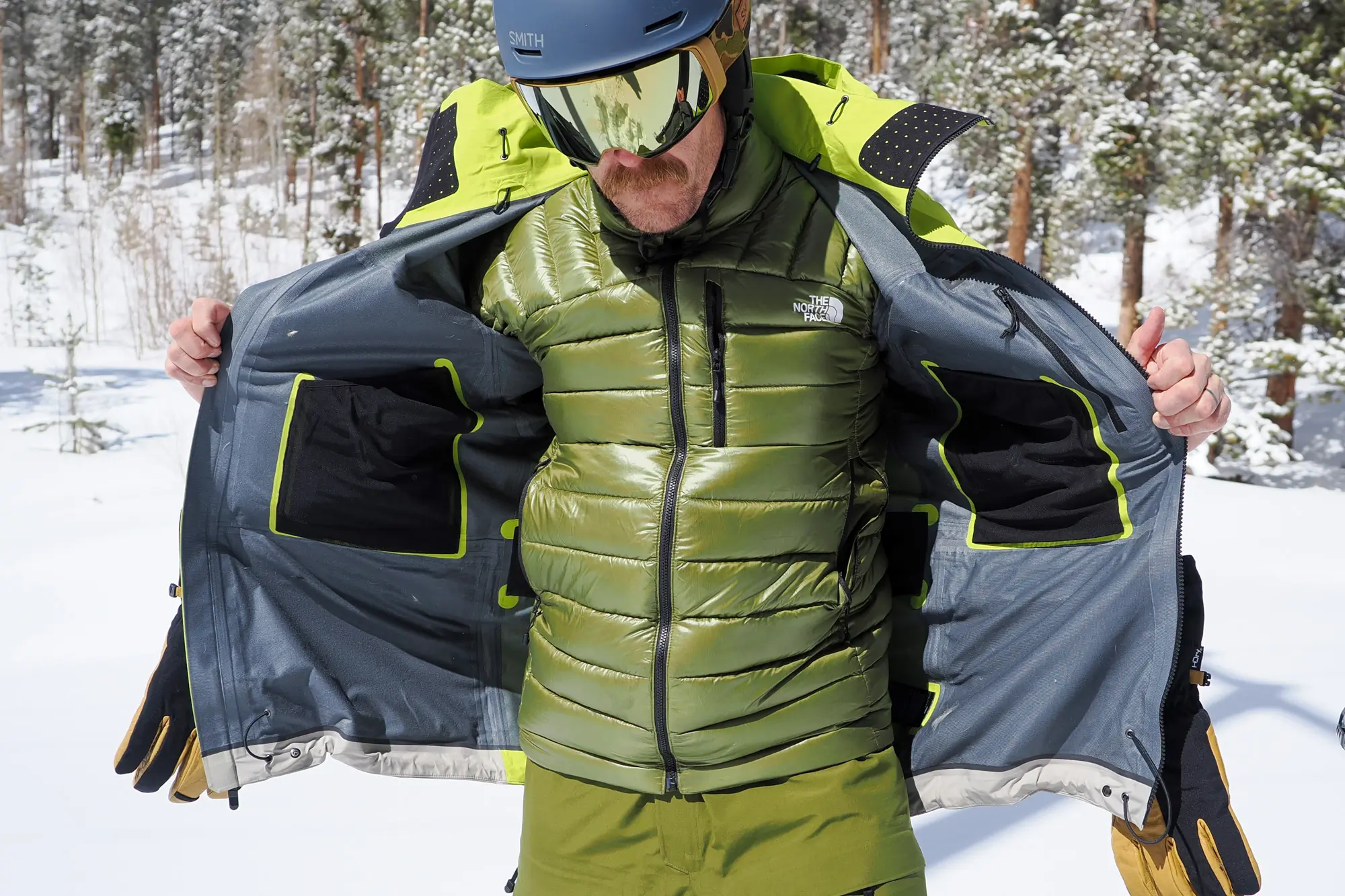 Verbier Jacket interior pockets