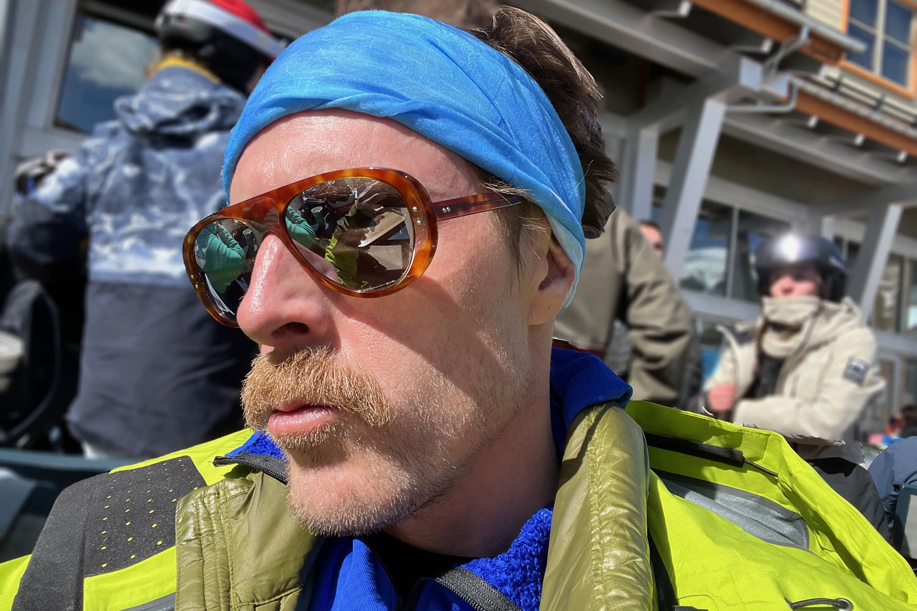 Vallon Ski Aviators sunglasses