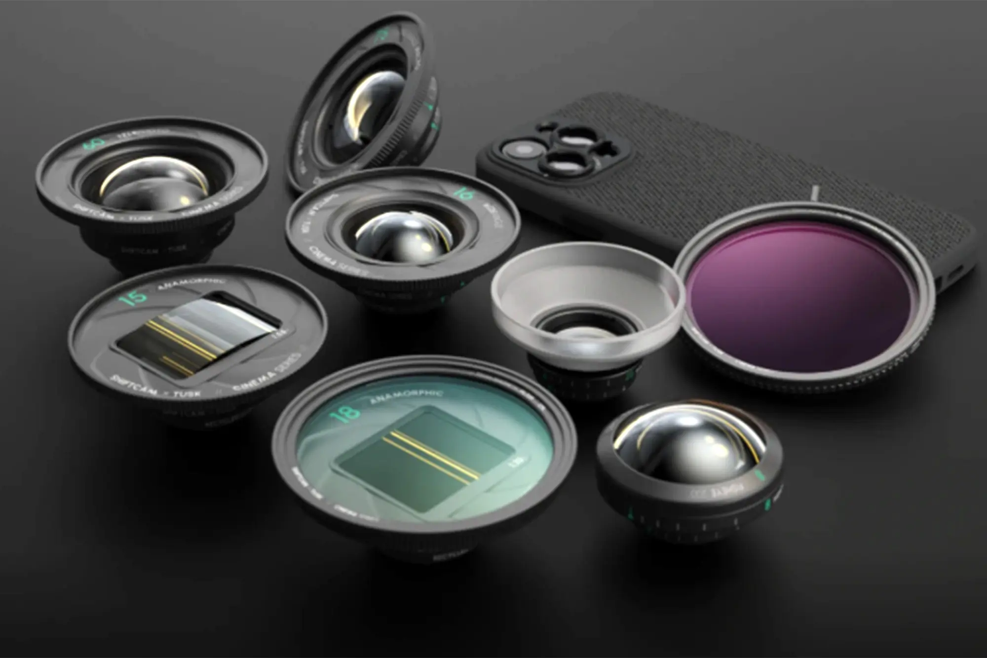 cinema series phone camera lenses
