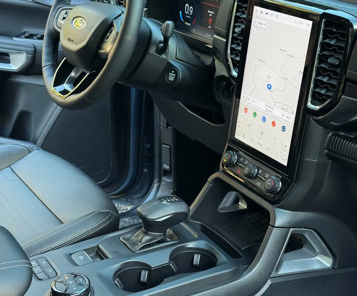 Ford ranger center console