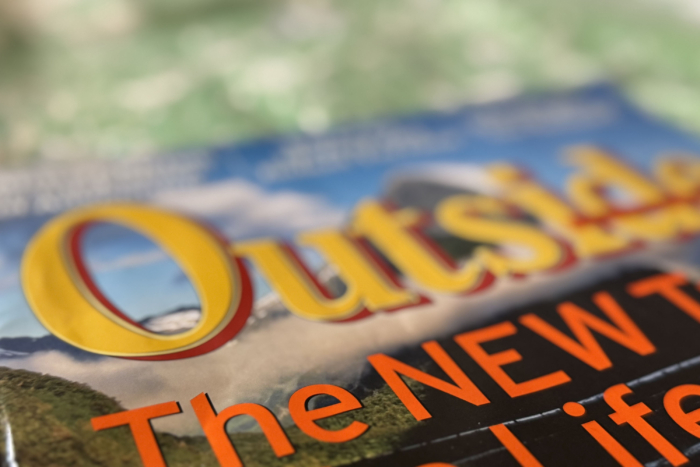 Outside magazine cover