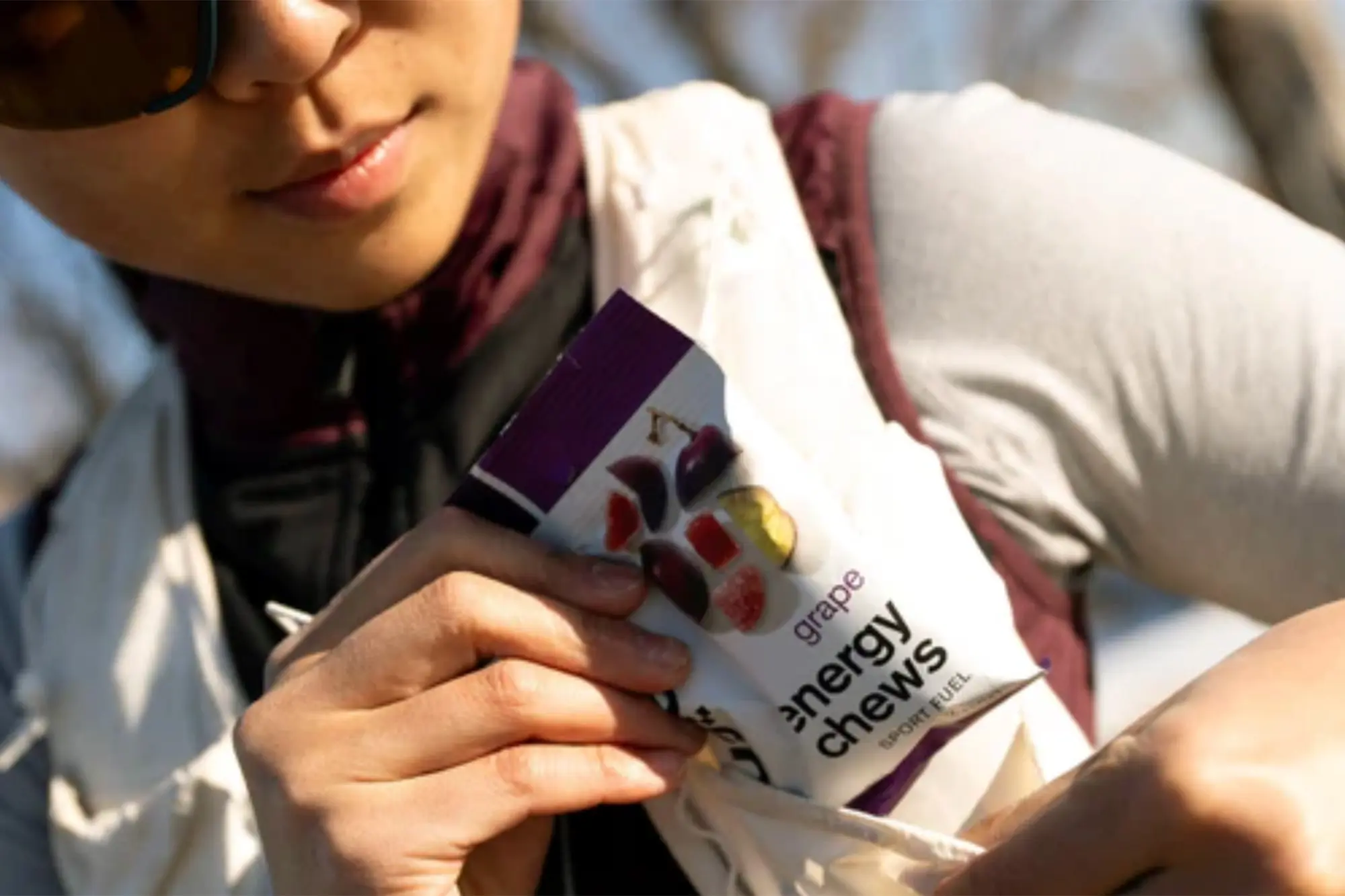 skratch labs grape gummies