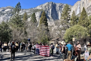 yosemite national park protest resistance rangers