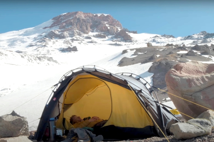 Climbing Aconcagua Peak