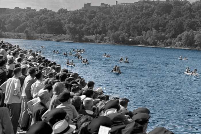 front cover Pushing the River book by Frank Bures
