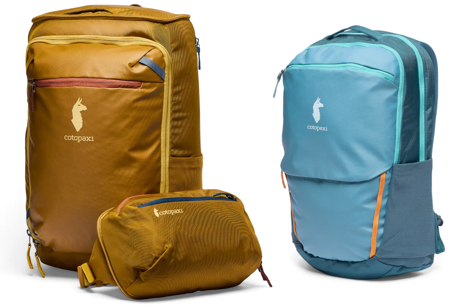Cotopaxi Allpa 50L Travel Pack and Allpa 26L Daypack