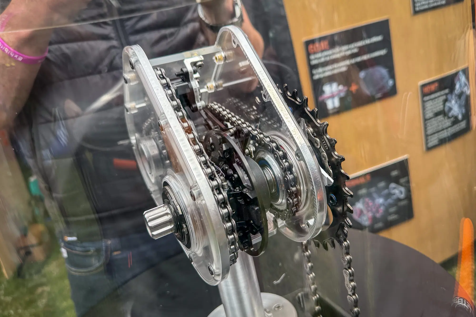 Praxis HiT Transmission prototype display