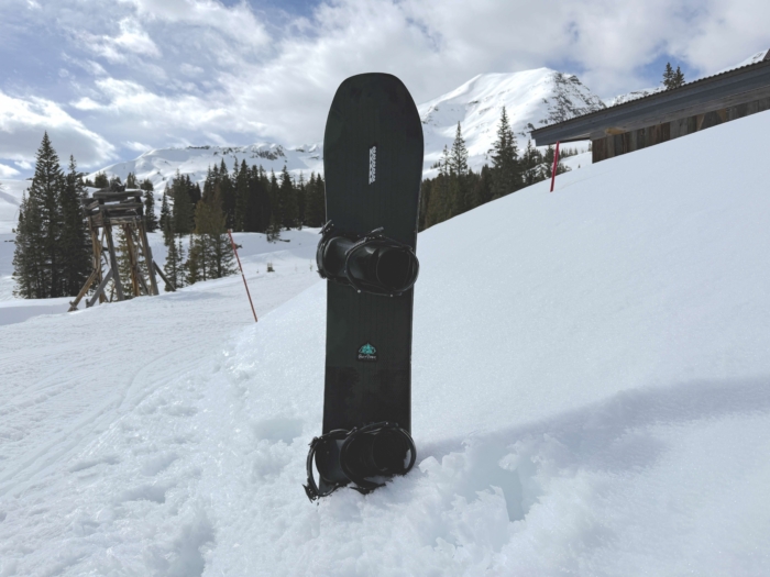 Testing the K2 Passport while snowcat skiing with Irwin Guides near Crested Butte, Colorado; (photo/Morgan Tilton)