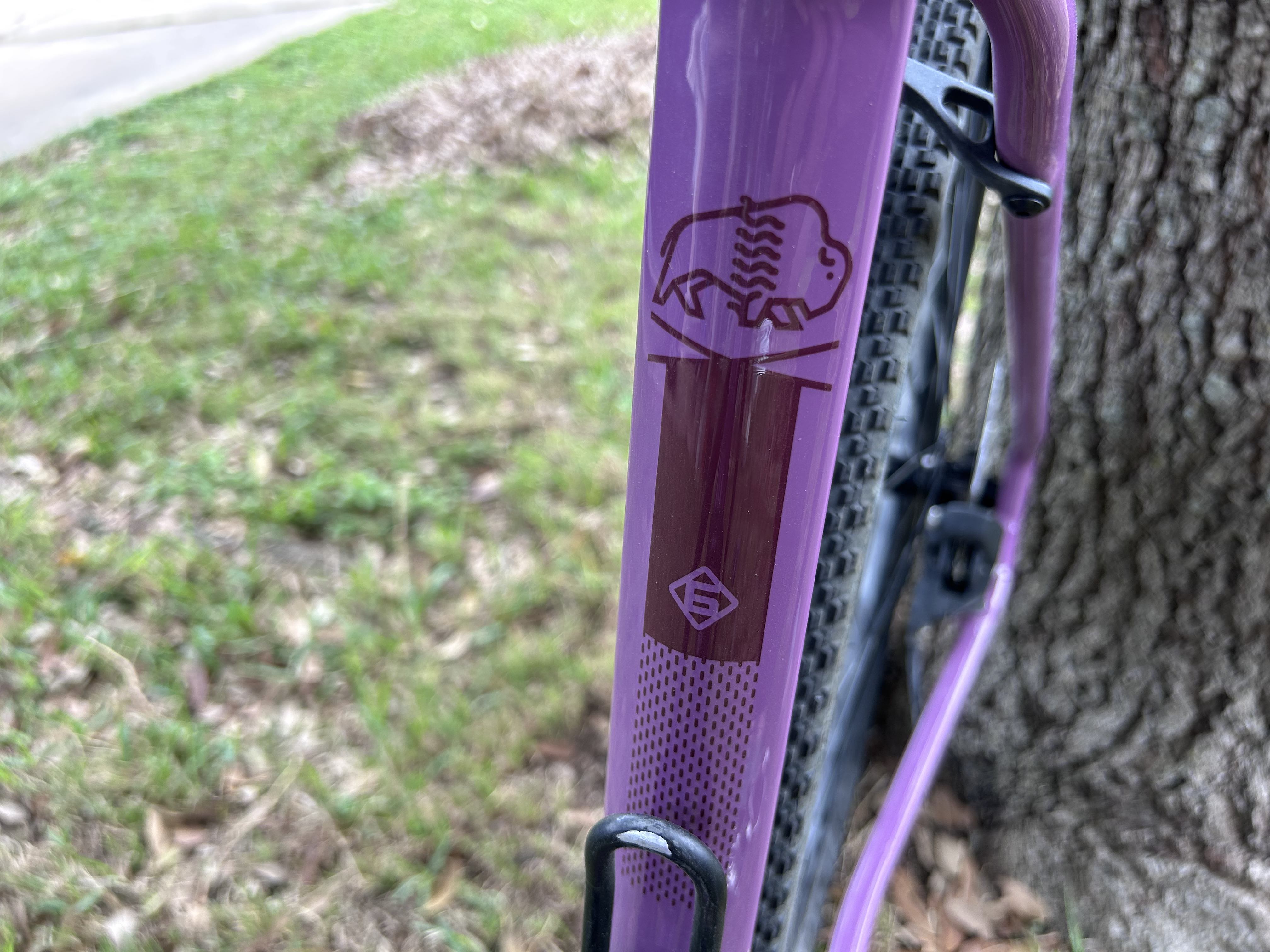 Kona Libre seat tube art.