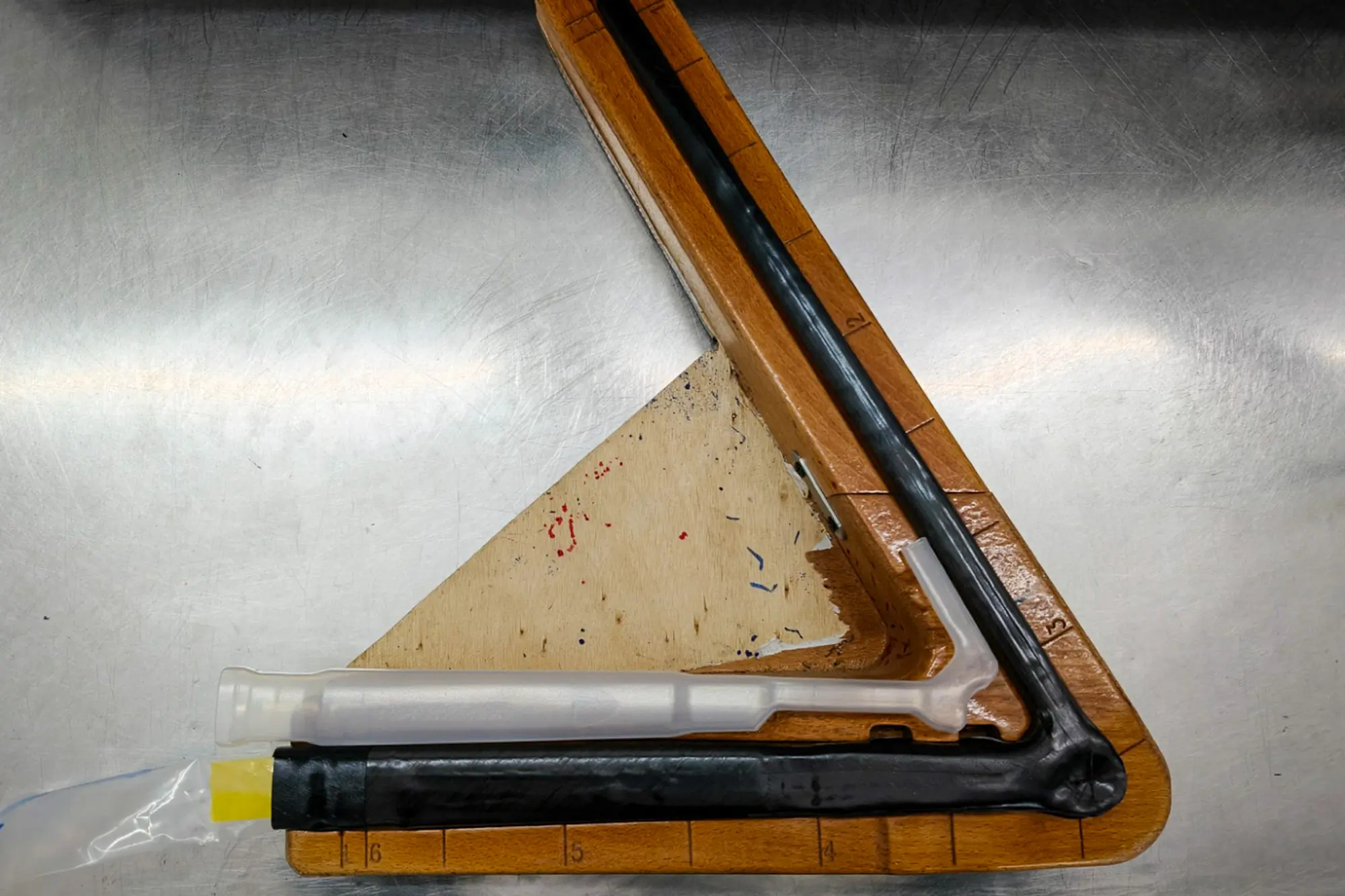 Colnago V5Rs frame section with internal mandrel