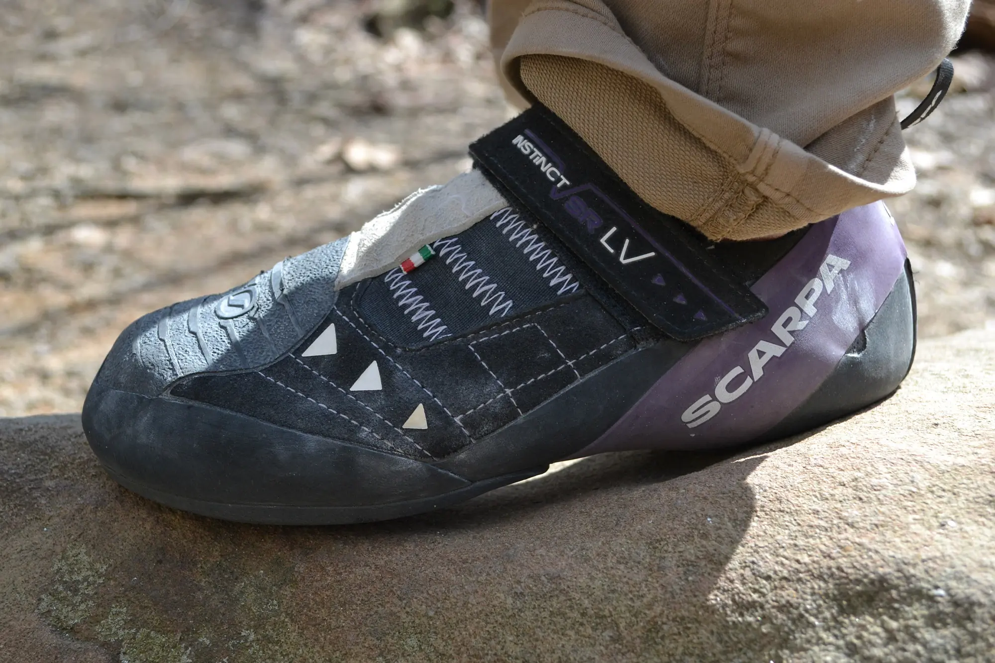 SCARPA Instinct VSR Climbing Shoe Review | GearJunkie Tested