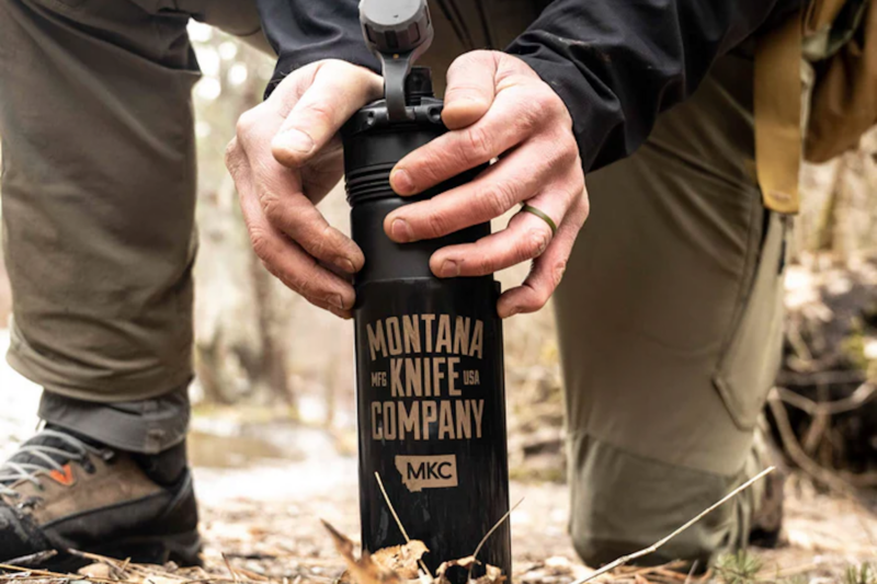 MKC x GRAYL GeoPress TI Purifier Bottle: Montana Tough Meets Easy Water Filtration