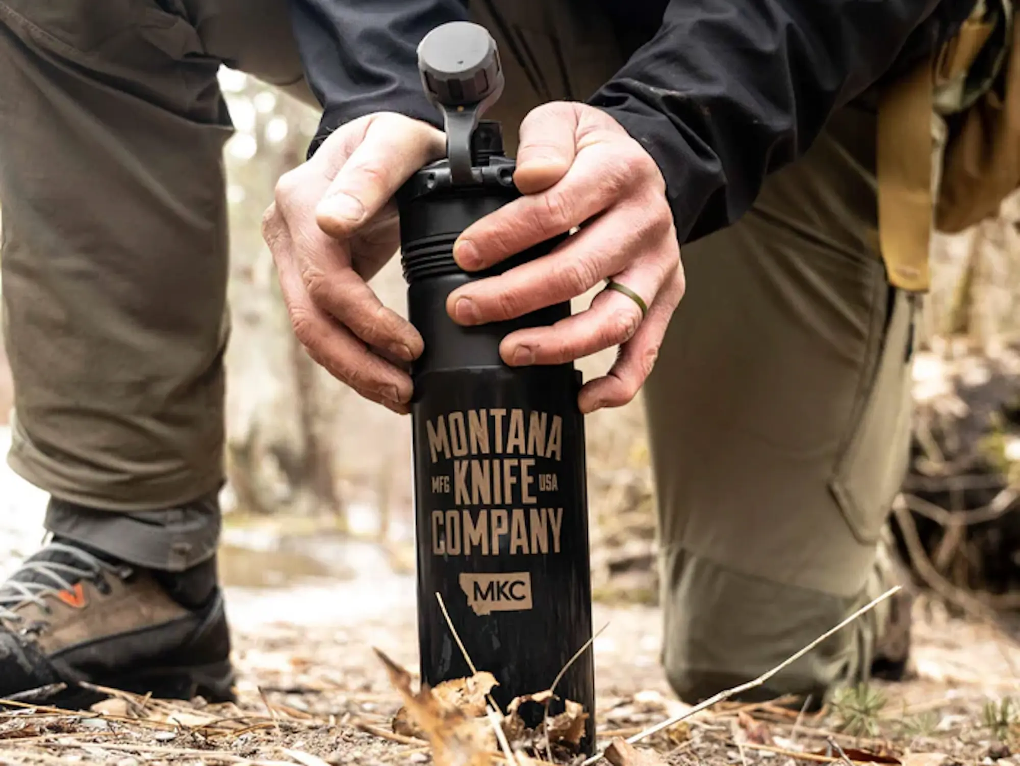 MKC x GRAYL GeoPress TI Purifier Bottle: Montana Tough Meets Easy Water Filtration