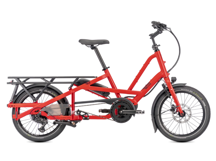 Tern Quick Haul Long cargo e-bike studio image