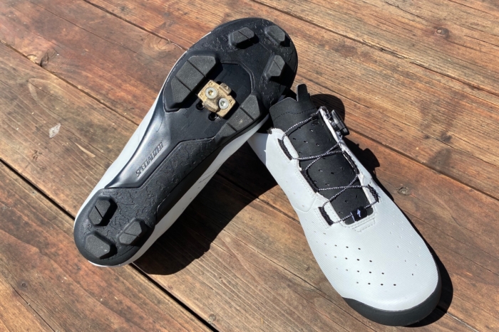 A look at the sole and uppers of the Specialized Recon 1