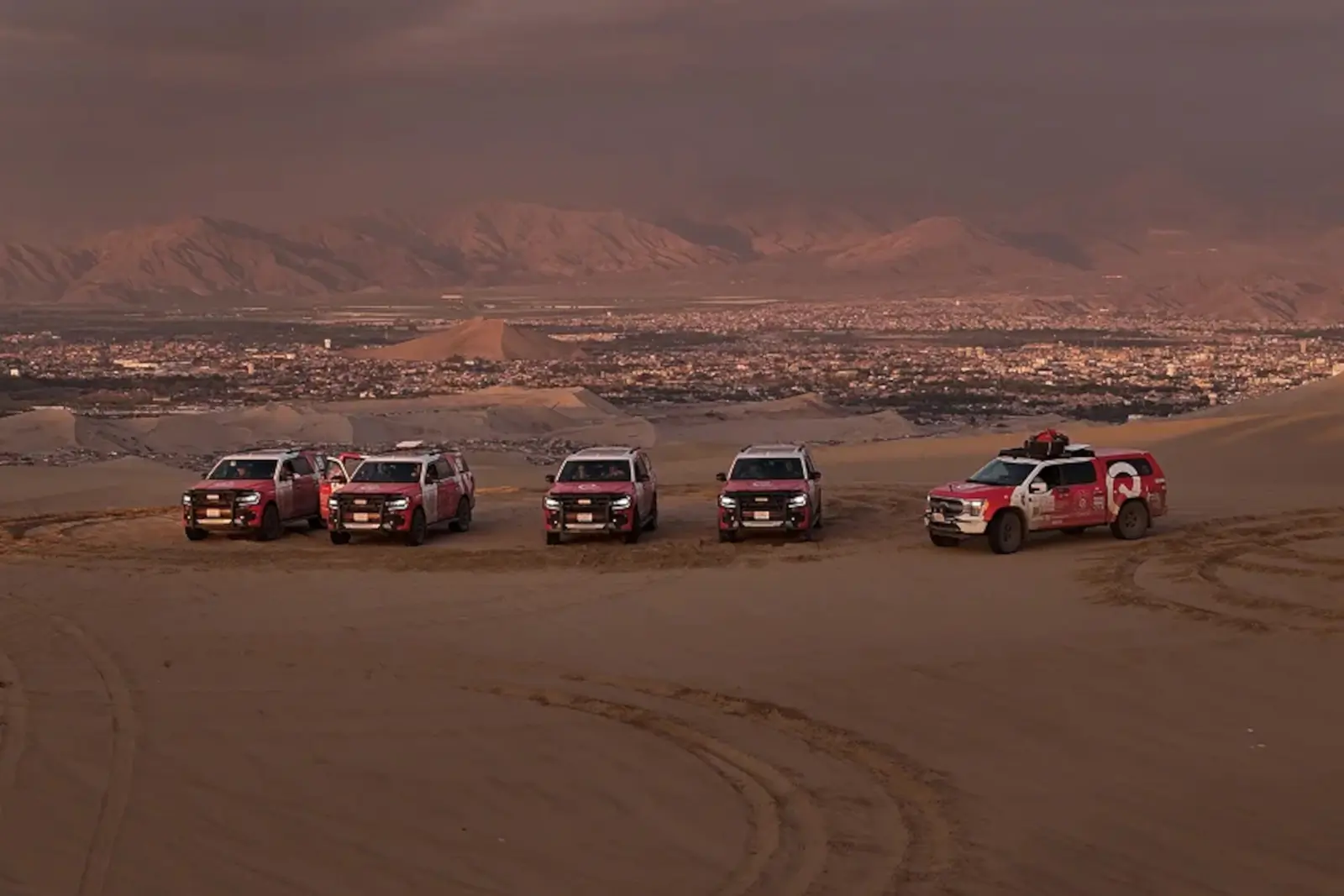 Transglobal Car Expedition F 150 and Ford Expeditions