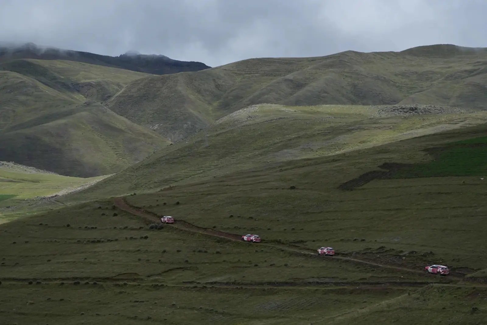 Transglobal Car Expedition crossing remote landscape