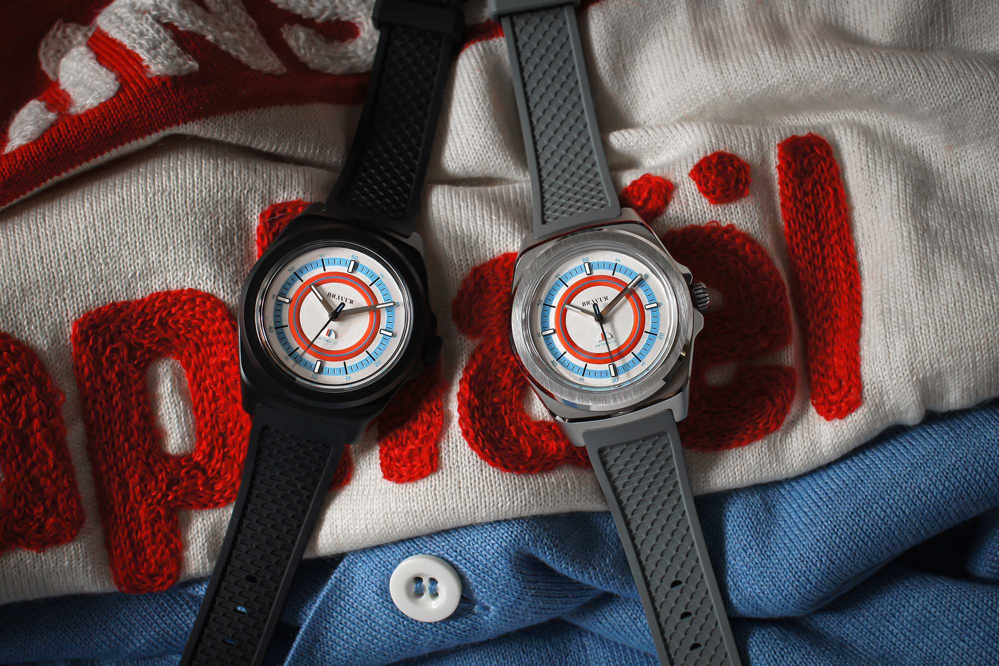 bavur Team Heritage STR cycling watch