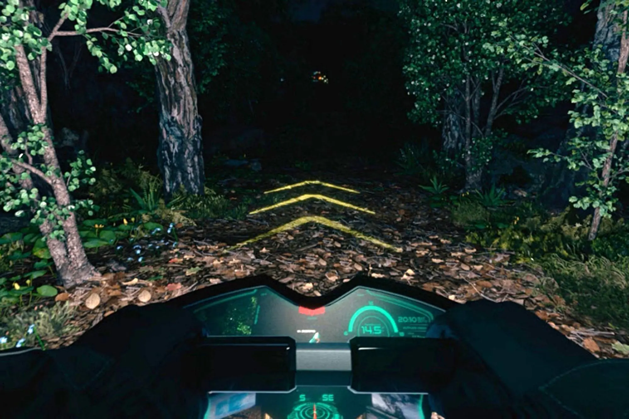 kawasaki nighttime navigation corleo horse concept