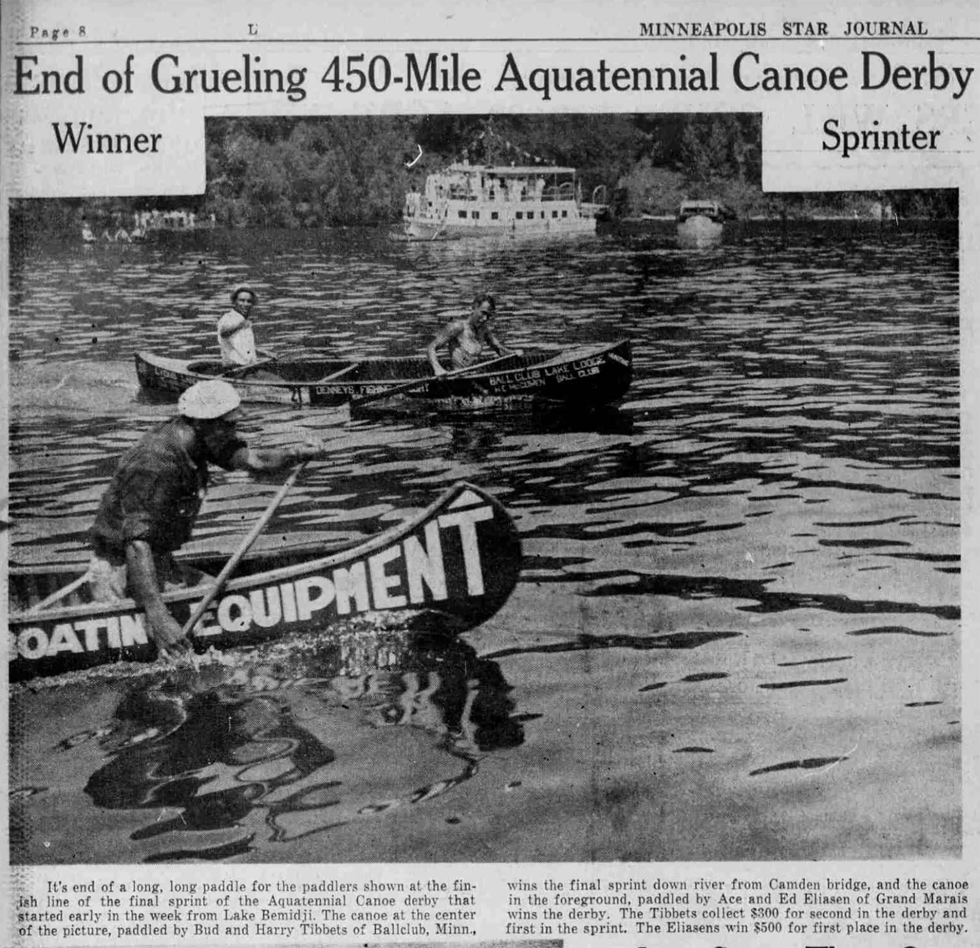 paul bunyan canoe derby 2