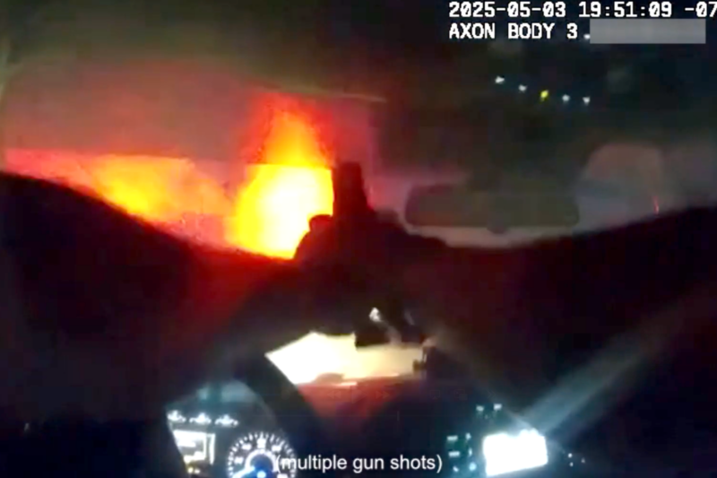 NPS Shootout: Watch Officers Engage Suspect After Vehicle Chase