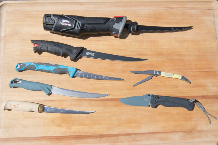 The Best Fishing Knives of 2025 on a cutting board