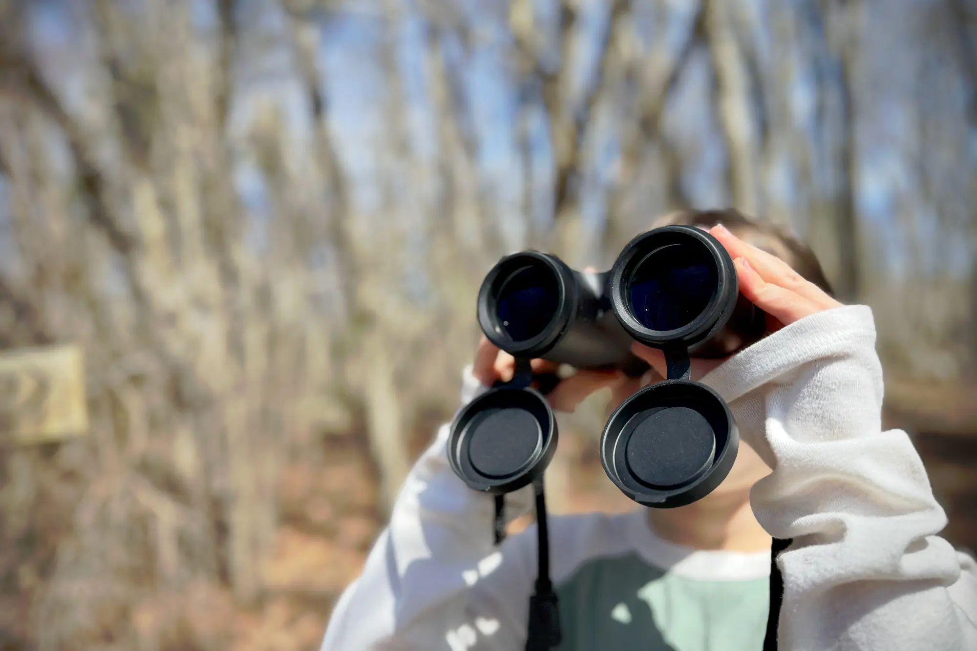 Celestron Outland X 10x42 in use for birdwatching