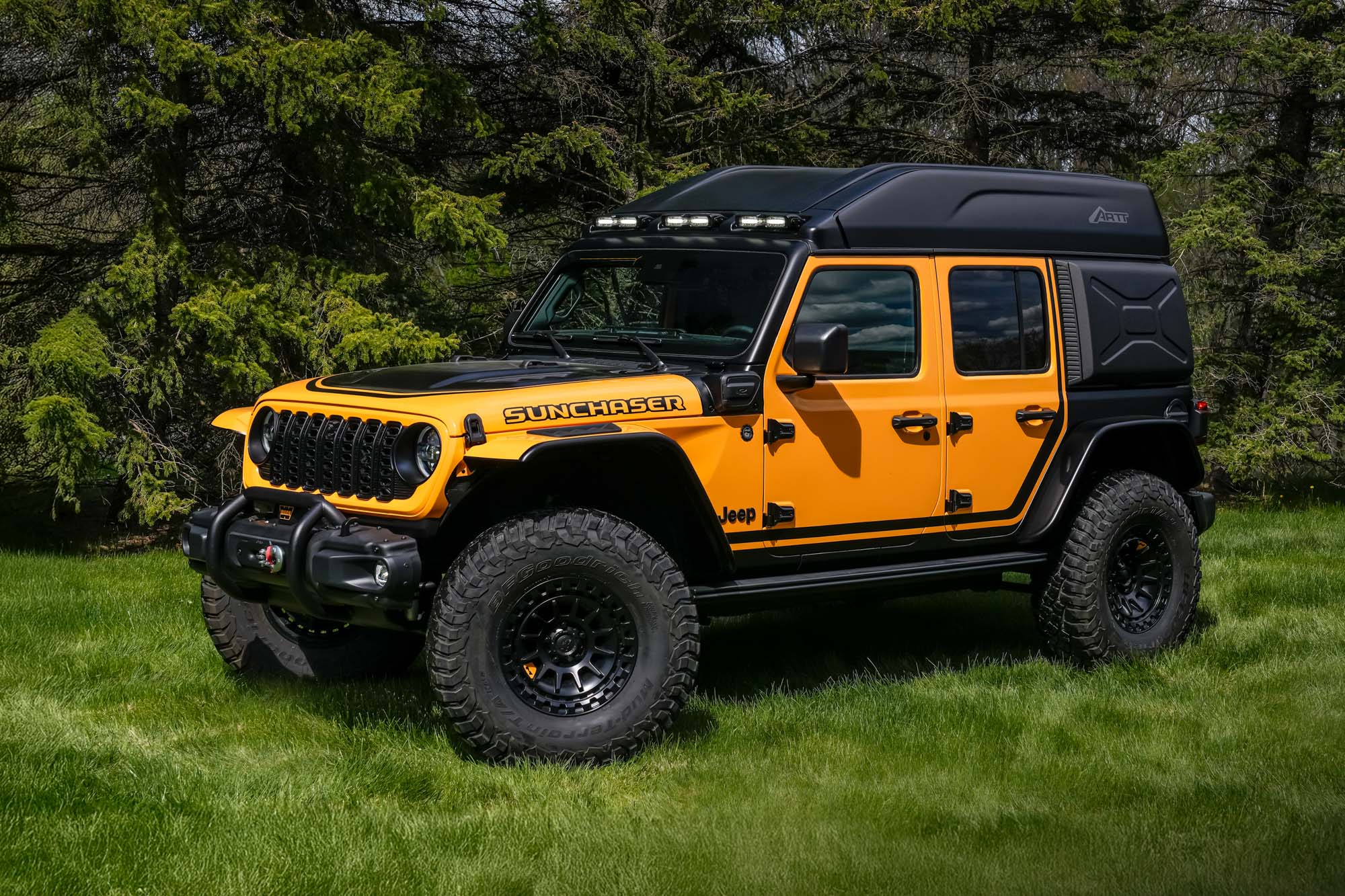 Jeep Performance Parts Awning and Rooftop Tent (ARTT) concept