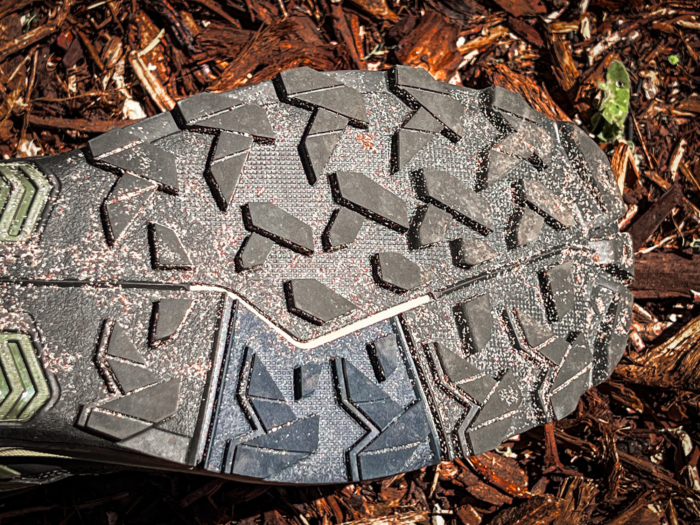 Contragrip sole on the Salomon X Ultra 5 Mid GTX