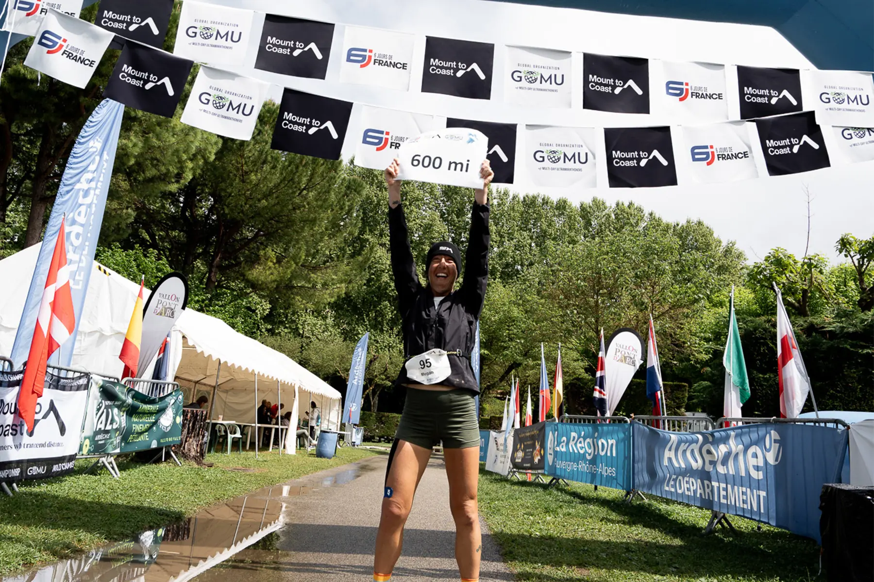 Megan Eckert 6-day world record run