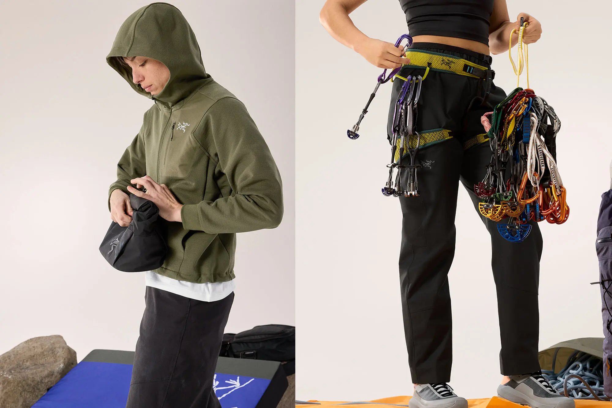 arc'teryx women's climbing apparel