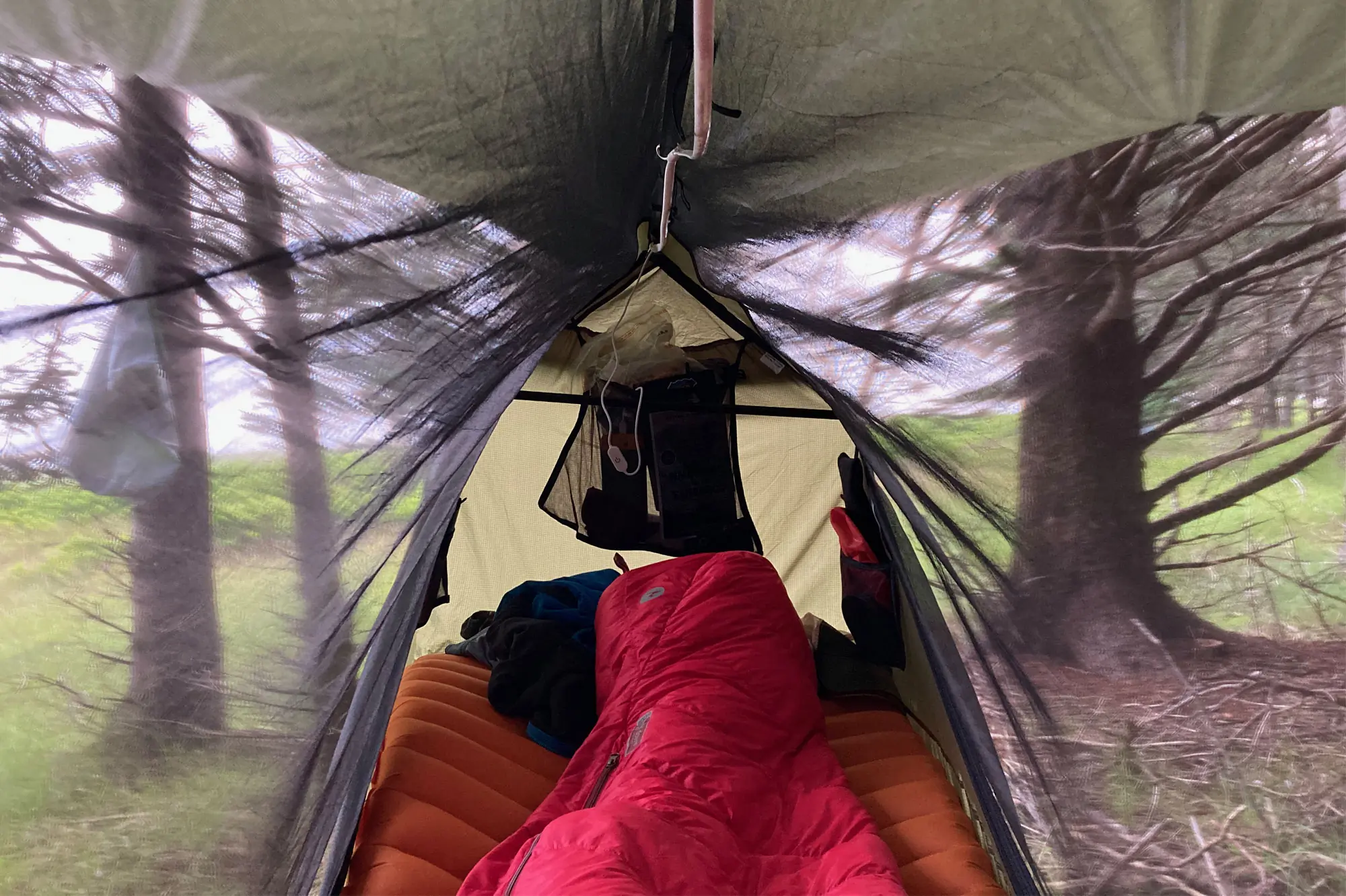 Haven XL Hammock Tent interior