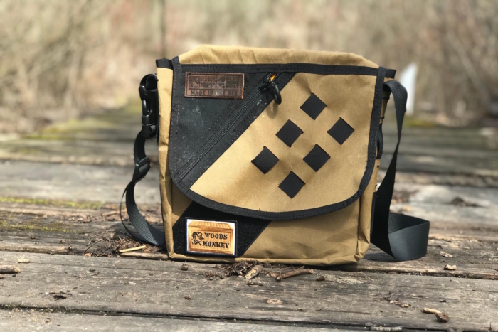 Woods Monkey Transit Bag with MOLLE-style front