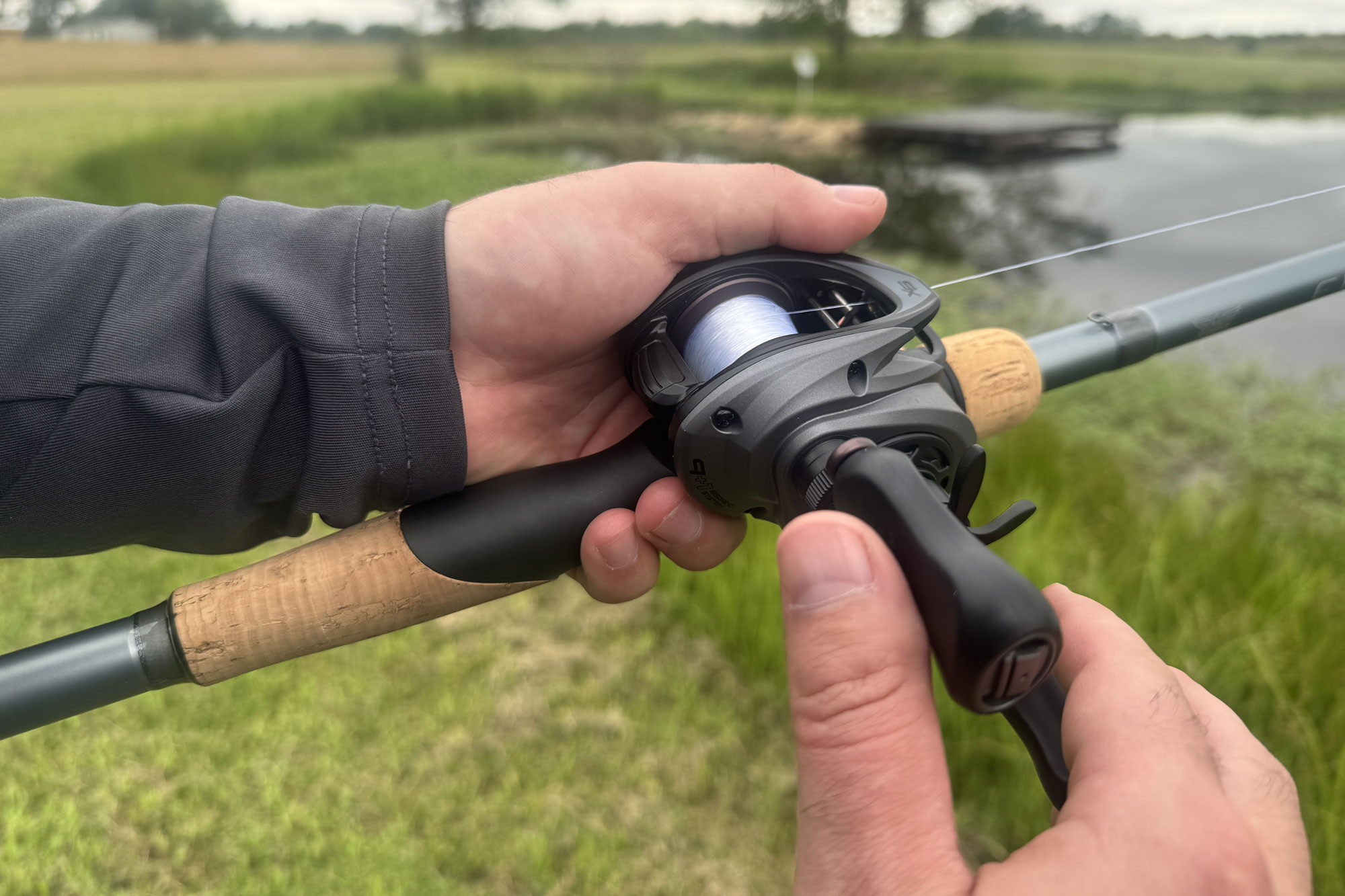 The Abu Garcia Revo SX Low Profile Reel