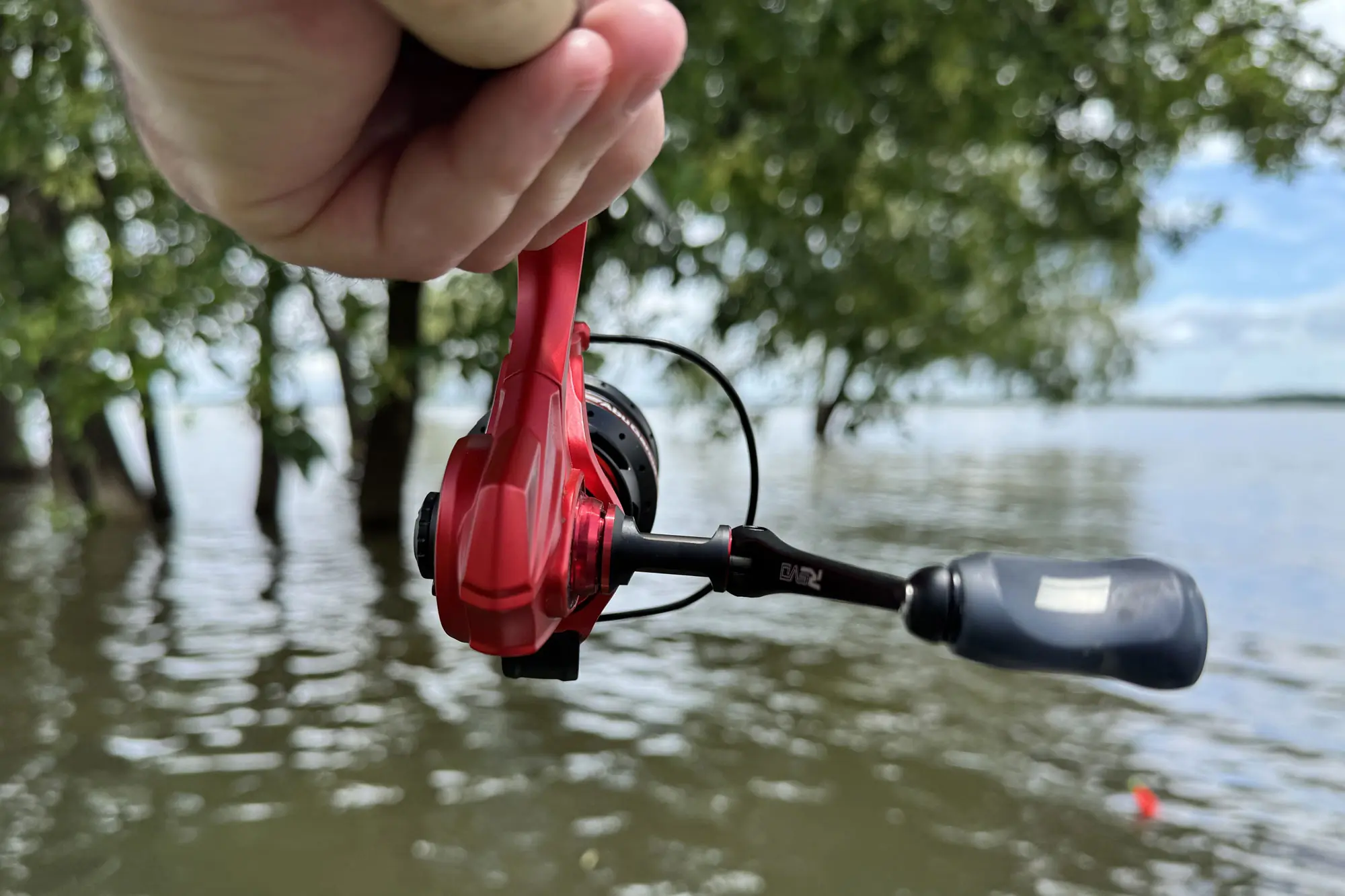 fishing with the Abu Garcia Revo Rocket Spinning Reel 