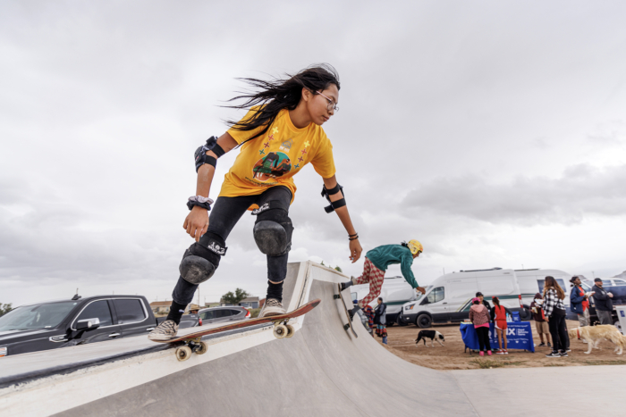 Dine skateboarding project RACHEL BUJALSKI