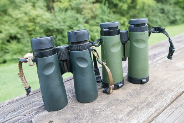 The Vortex Diamondback and Cabela's Intensity ED next to one another