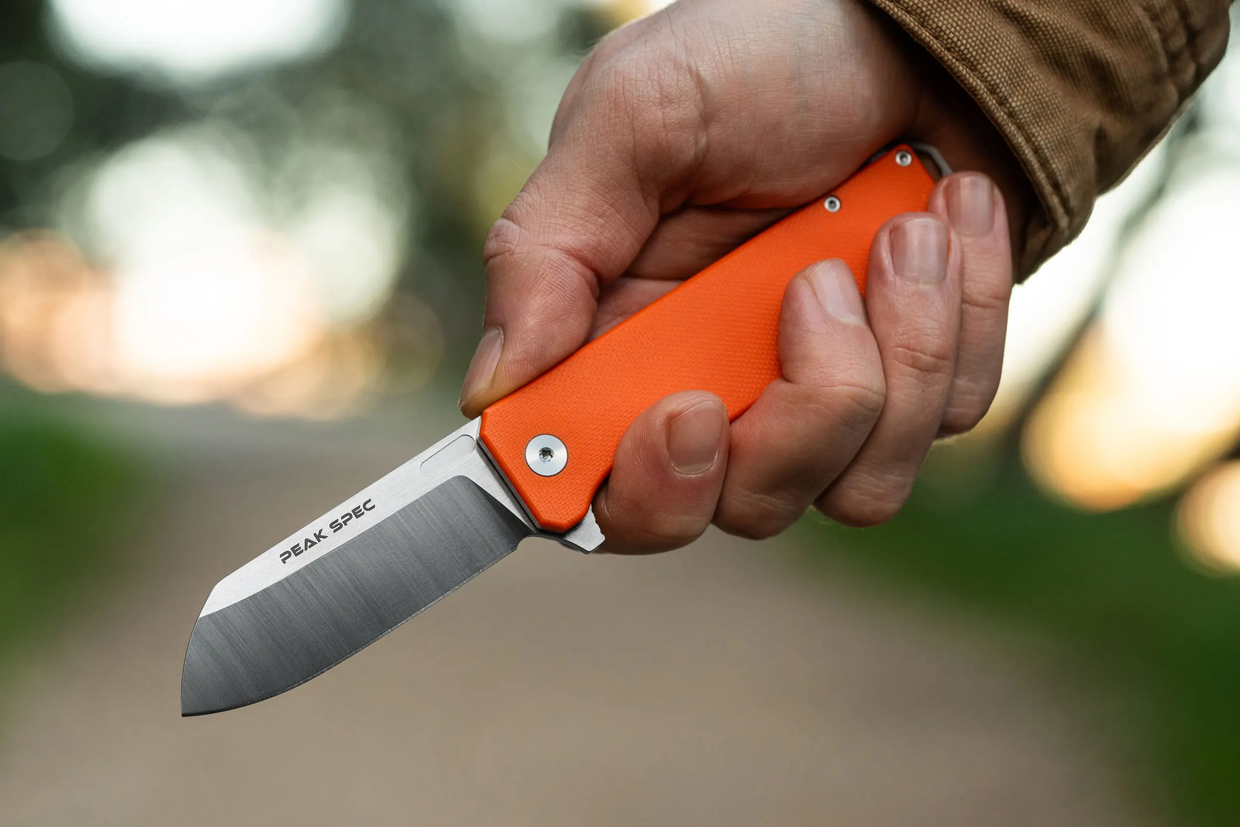 GhostClip pocket knife in hand