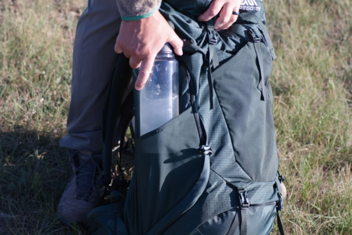 Gregory Paragon Pack water bottle pocket