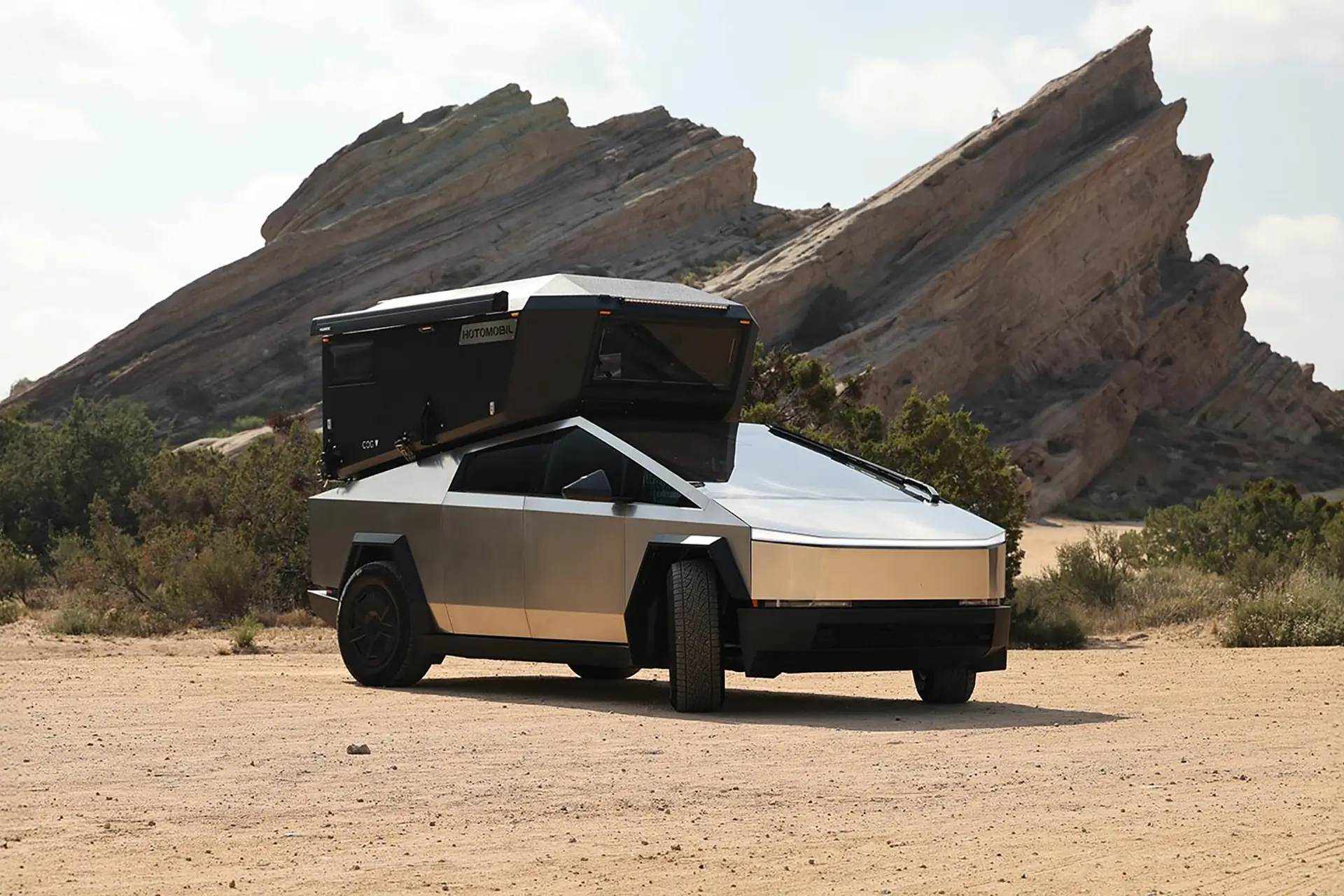 Tesla Cybertruck Camper You Can Buy With Bitcoin: Meet the Hotomobil CyberGlad