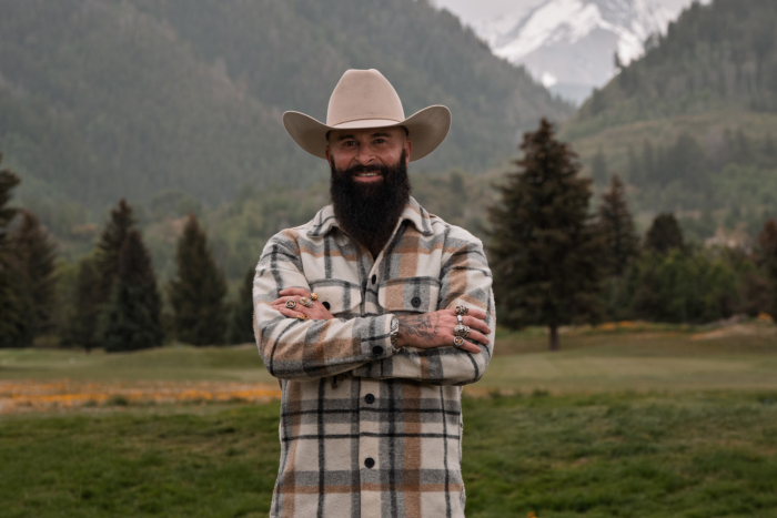 obermeyer ceo kris kuster in cowboy hat