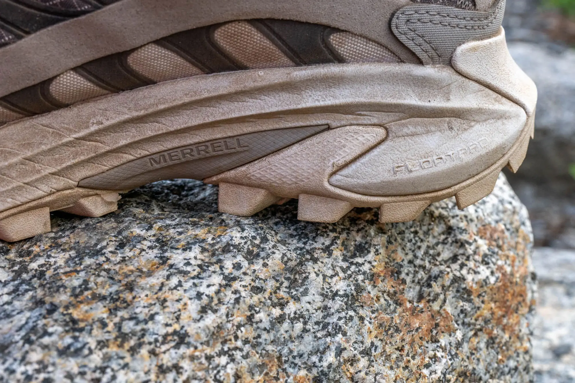 signs of wear and tear on Moab Speed 2