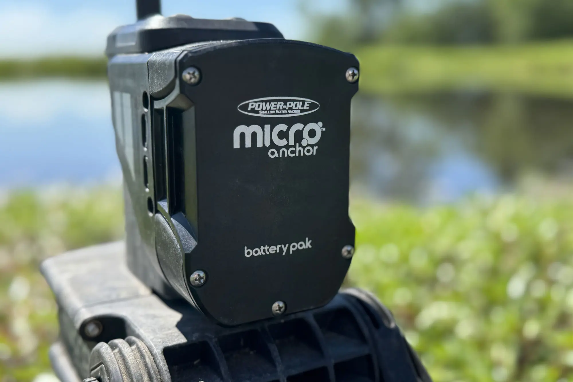 Power-Pole Micro Anchor closeup