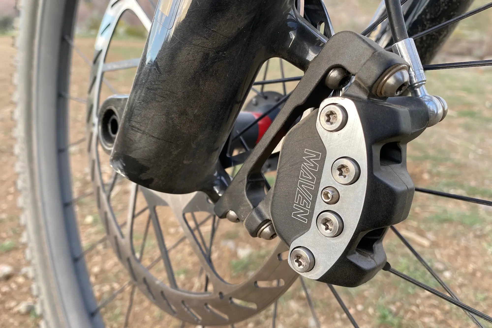 The Maven Ultimate brakes