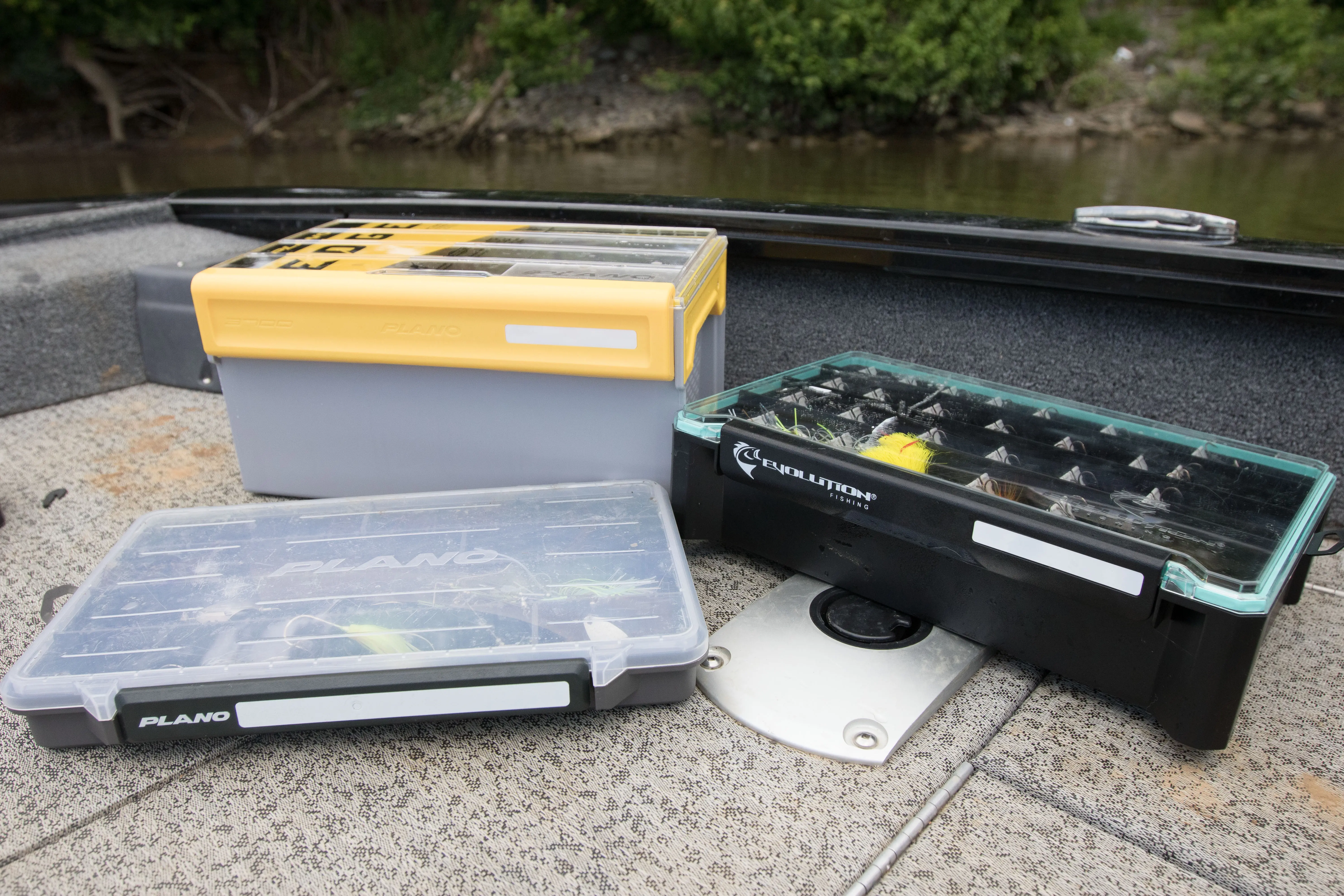 Different sizes of the best tackle boxes of 2025