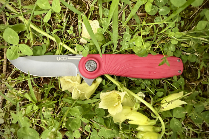 UCO Whidbey Pushfold in the grass