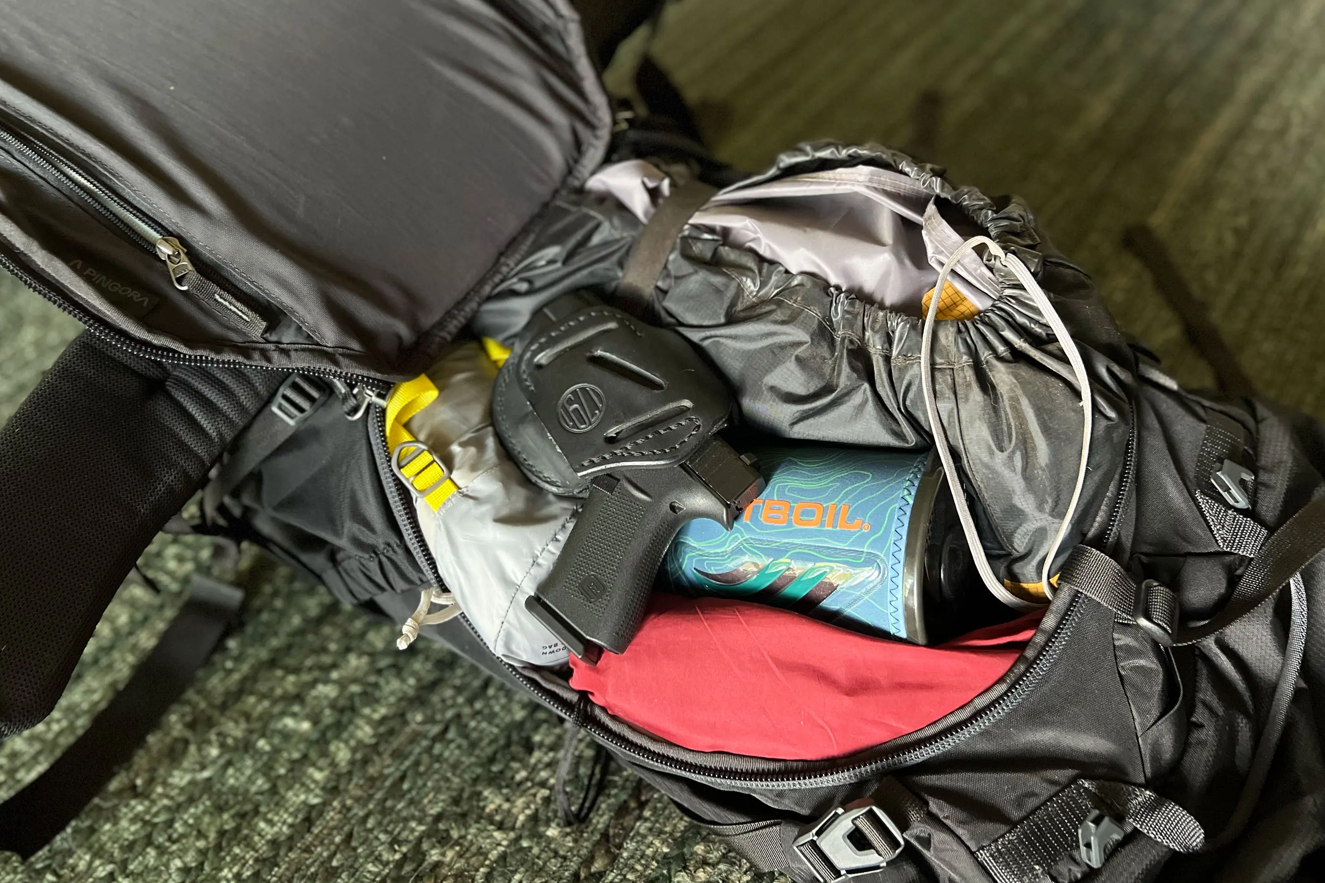 Backpacking with a gun